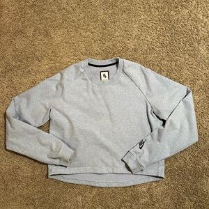 Nike Women’s Light Heather Blue Crewneck Sweater